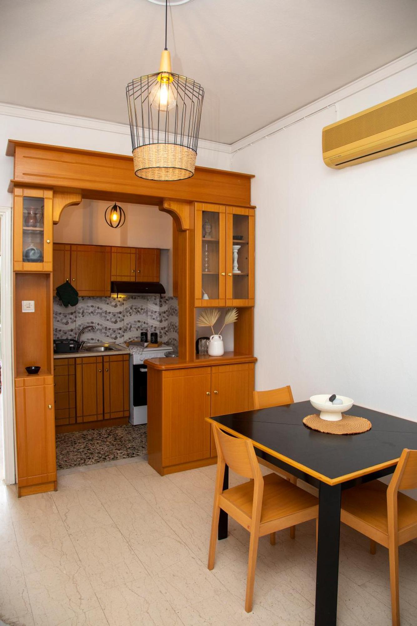 Seamoon Apartman Néa Péramos Kültér fotó